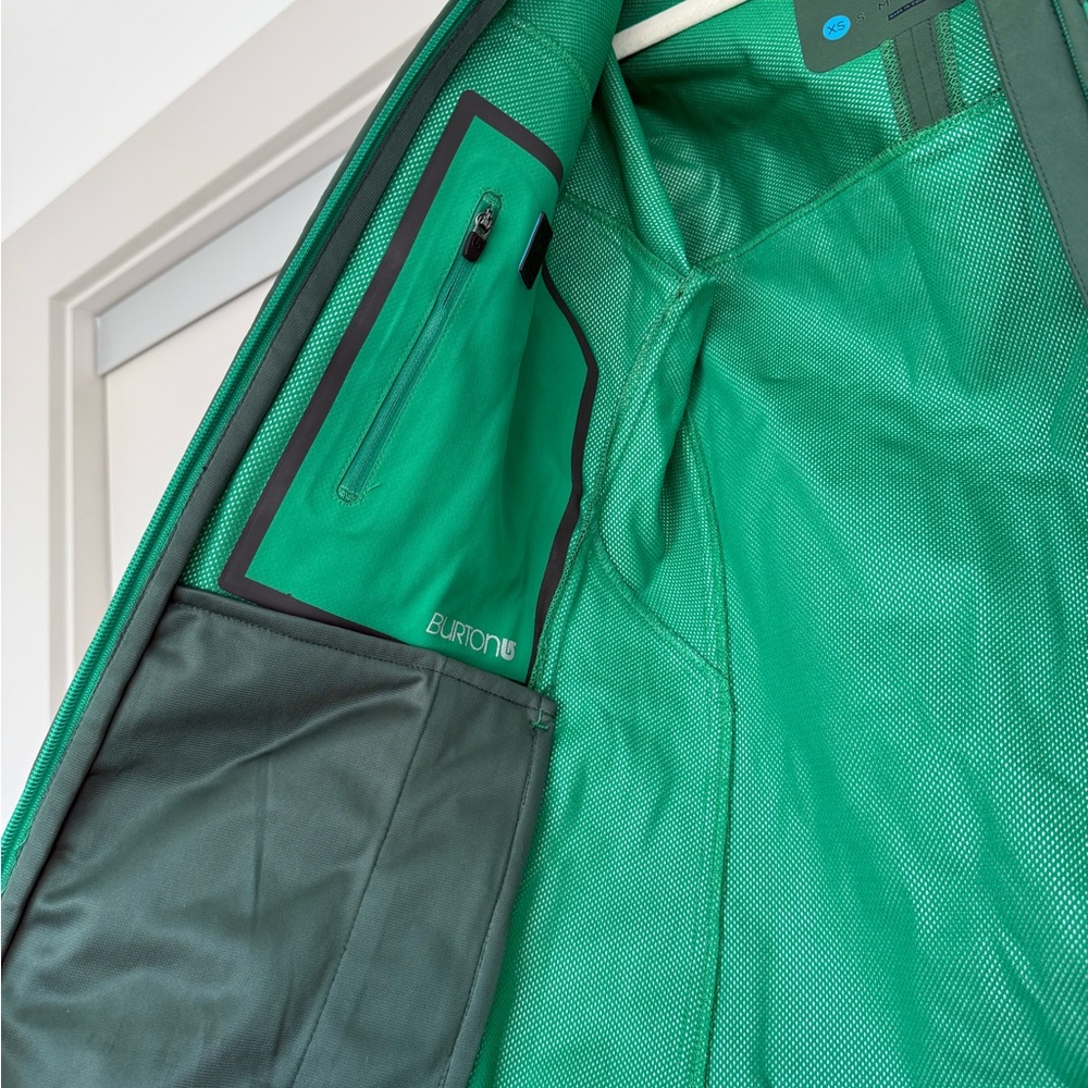 Burton Soft Shell Ski Green Jacket - image 3